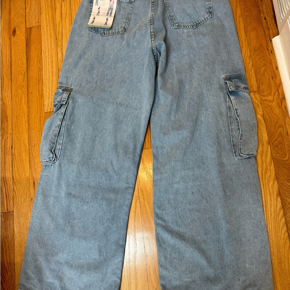 Simply Society Junior Low-ride Cargo Jeans